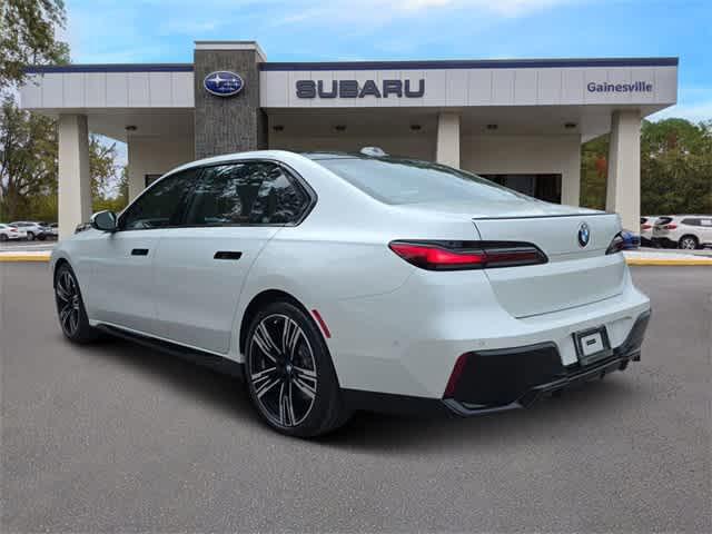 used 2024 BMW 740 car, priced at $77,194