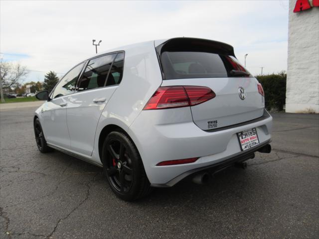 used 2018 Volkswagen Golf GTI car, priced at $20,995