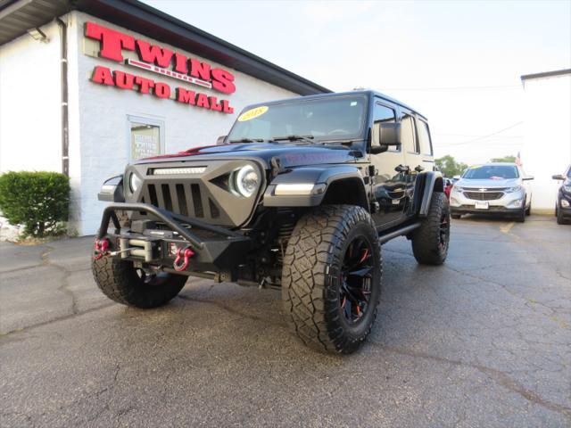 used 2018 Jeep Wrangler Unlimited car, priced at $34,995