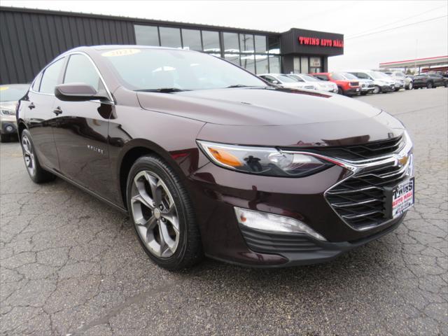 used 2021 Chevrolet Malibu car, priced at $18,995