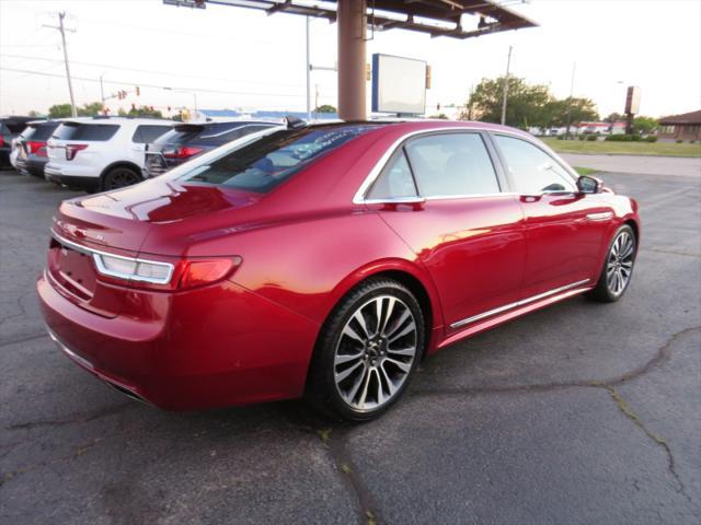 used 2019 Lincoln Continental car, priced at $17,995