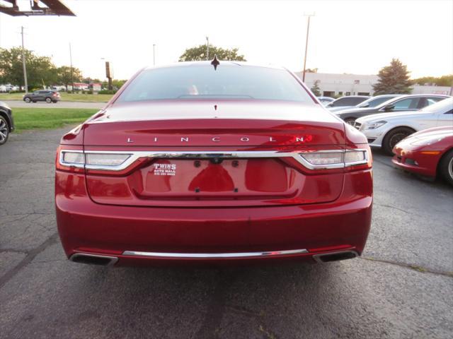 used 2019 Lincoln Continental car, priced at $17,995