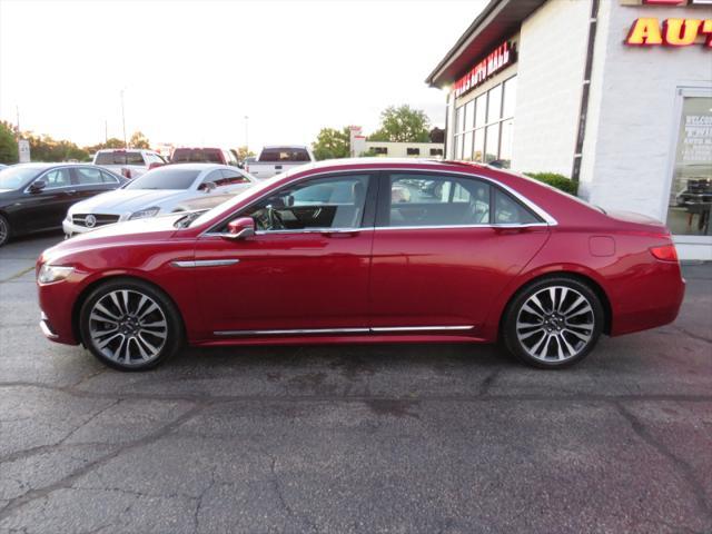 used 2019 Lincoln Continental car, priced at $17,995