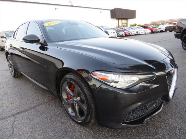 used 2018 Alfa Romeo Giulia car, priced at $17,995