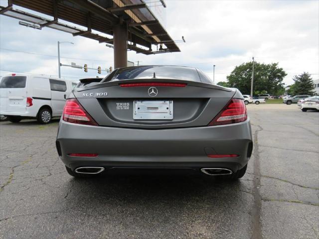 used 2018 Mercedes-Benz SLC 300 car, priced at $33,995