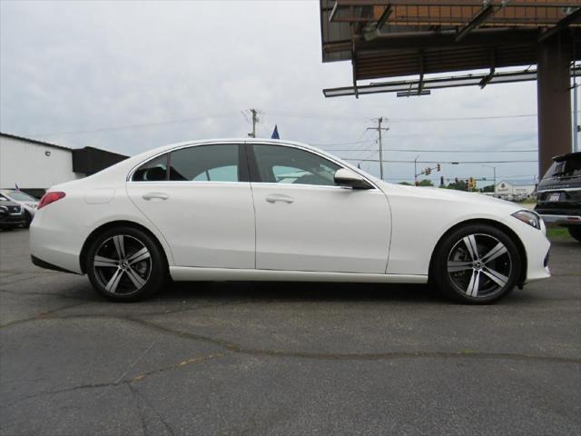 used 2022 Mercedes-Benz C-Class car, priced at $34,995