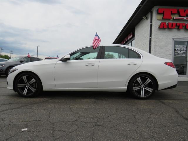 used 2022 Mercedes-Benz C-Class car, priced at $33,995