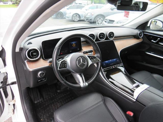 used 2022 Mercedes-Benz C-Class car, priced at $34,995