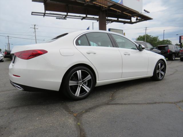 used 2022 Mercedes-Benz C-Class car, priced at $33,995