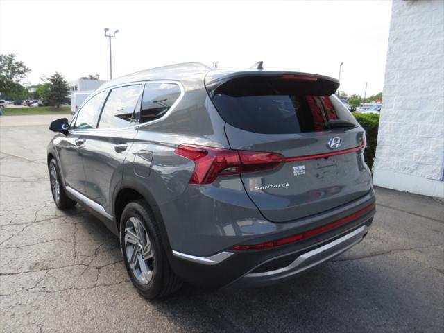 used 2021 Hyundai Santa Fe car, priced at $23,995