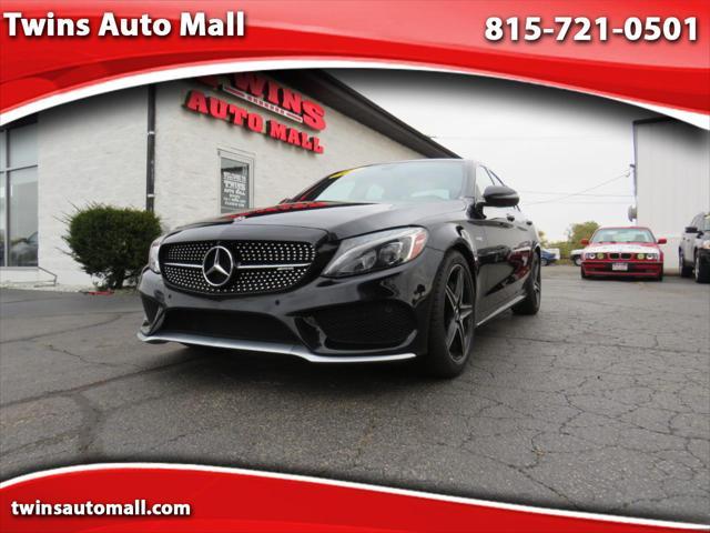 used 2018 Mercedes-Benz AMG C 43 car, priced at $30,995