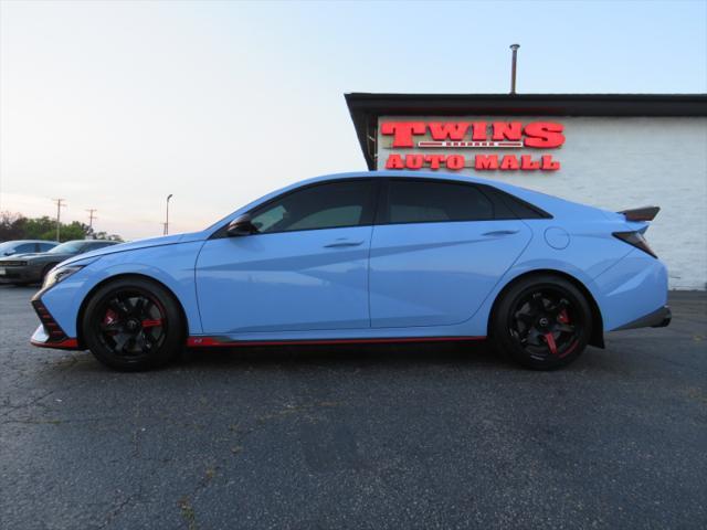 used 2022 Hyundai Elantra N car, priced at $34,995