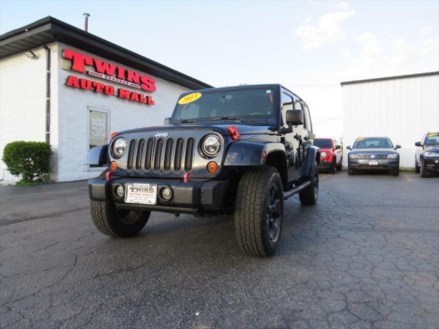 used 2013 Jeep Wrangler Unlimited car, priced at $19,995