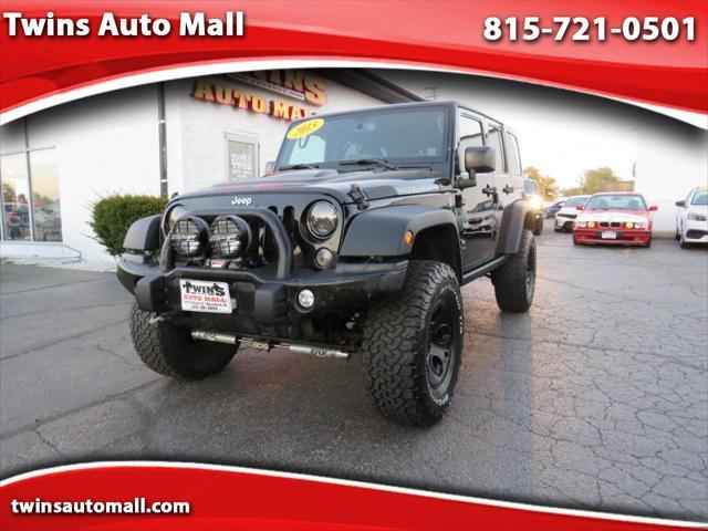 used 2015 Jeep Wrangler Unlimited car, priced at $20,995