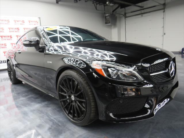 used 2017 Mercedes-Benz AMG C 43 car, priced at $24,995