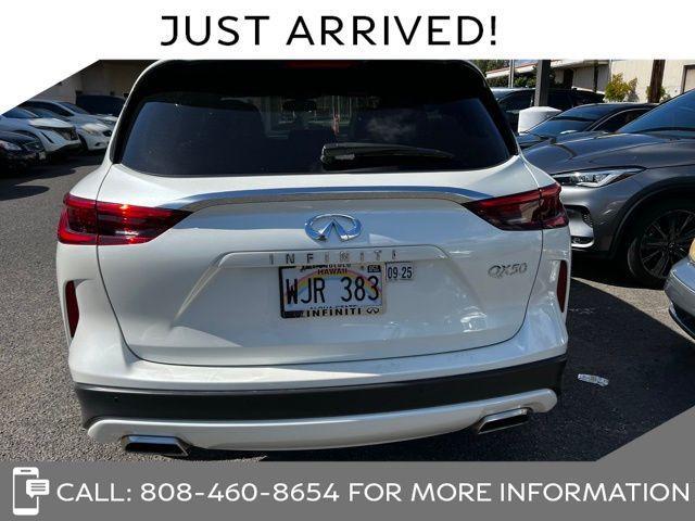 used 2021 INFINITI QX50 car, priced at $29,998