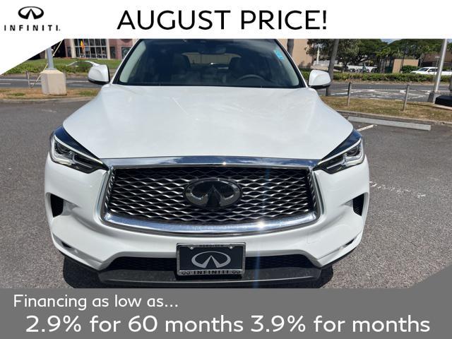 new 2024 INFINITI QX50 car, priced at $50,989