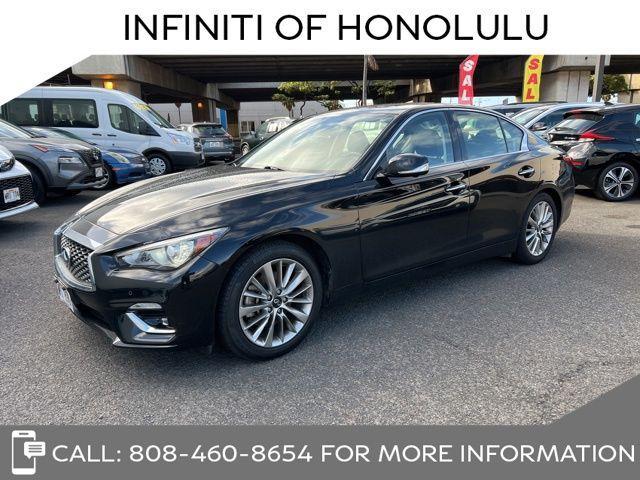 used 2021 INFINITI Q50 car, priced at $27,588