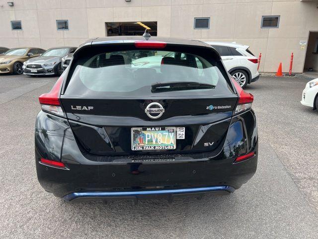 used 2021 Nissan Leaf car, priced at $18,588