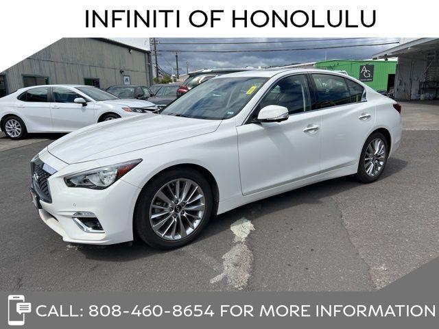 used 2021 INFINITI Q50 car, priced at $27,488