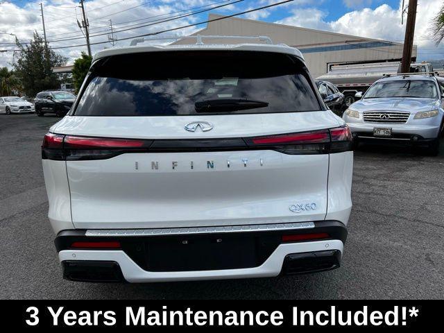 new 2025 INFINITI QX60 car, priced at $63,334