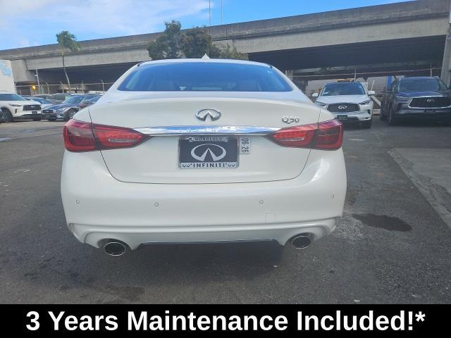 new 2024 INFINITI Q50 car, priced at $48,029