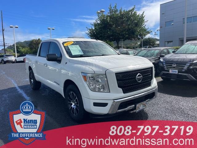 used 2021 Nissan Titan car, priced at $34,988