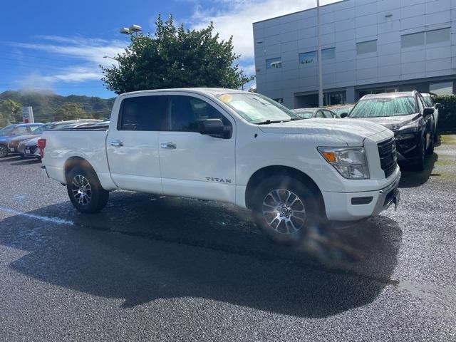 used 2021 Nissan Titan car, priced at $34,988