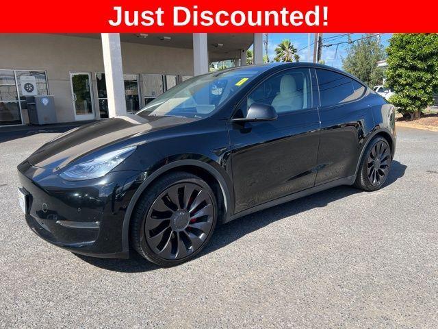 used 2020 Tesla Model Y car, priced at $33,997