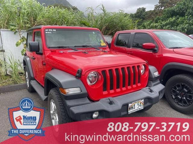 used 2018 Jeep Wrangler car, priced at $25,588