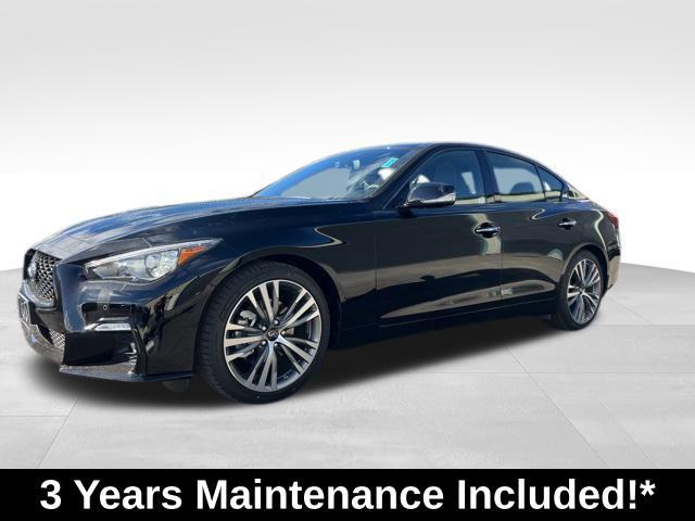 new 2024 INFINITI Q50 car, priced at $53,519