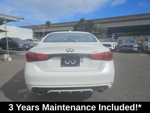 new 2024 INFINITI Q50 car, priced at $54,214