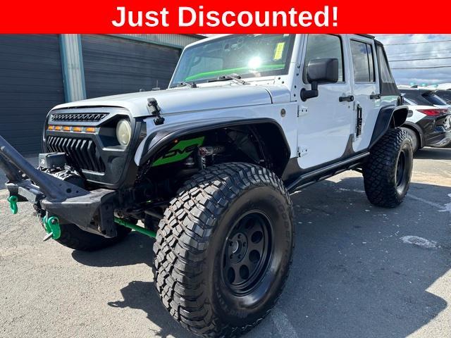 used 2016 Jeep Wrangler Unlimited car, priced at $23,950