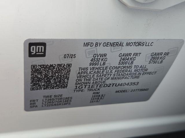 new 2026 GMC Sierra EV car, priced at $75,844