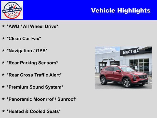 used 2024 Cadillac XT4 car, priced at $39,800