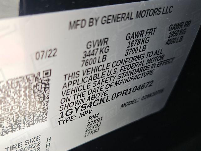 used 2023 Cadillac Escalade car, priced at $70,000