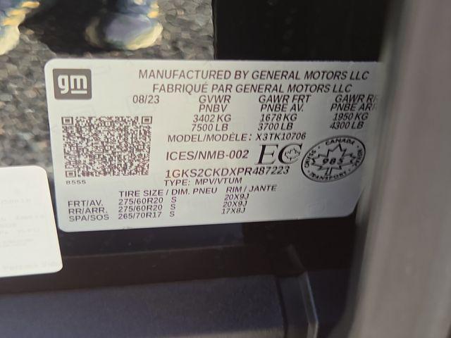 used 2023 GMC Yukon car, priced at $63,500