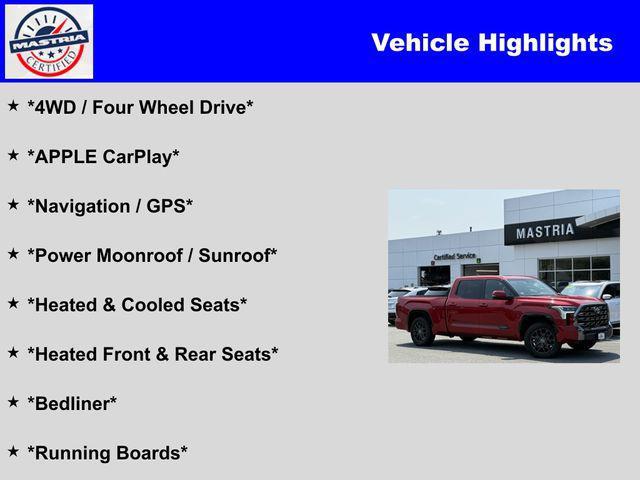 used 2023 Toyota Tundra car, priced at $53,900
