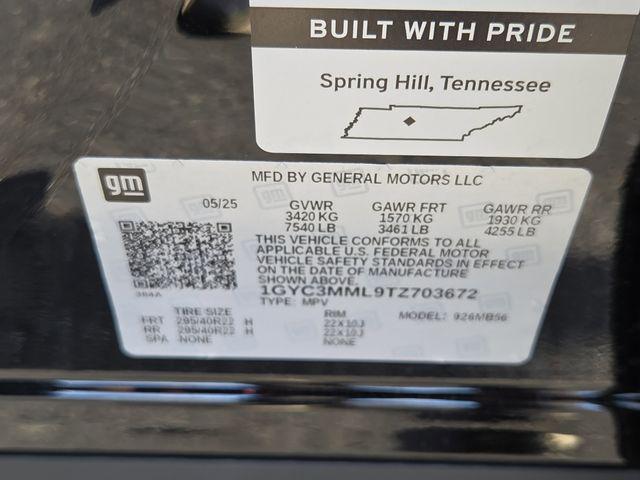 new 2026 Cadillac VISTIQ car, priced at $91,715