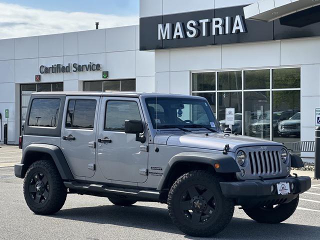 used 2017 Jeep Wrangler Unlimited car, priced at $20,595