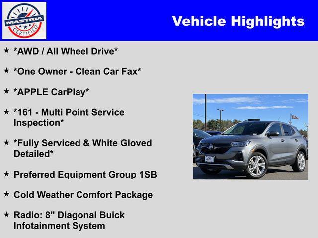 used 2022 Buick Encore GX car, priced at $21,000