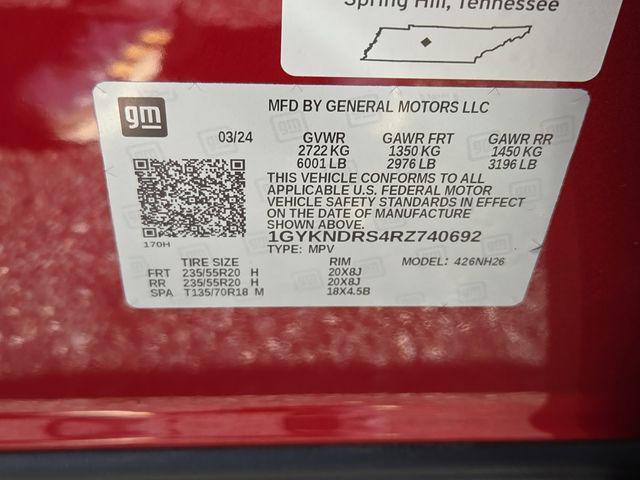 used 2024 Cadillac XT5 car, priced at $43,245