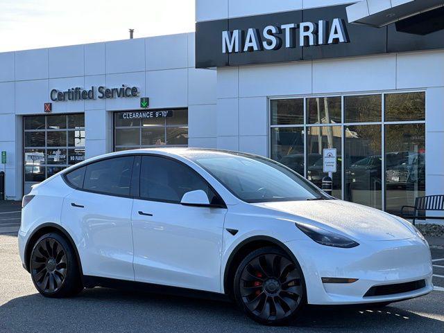 used 2021 Tesla Model Y car, priced at $29,500