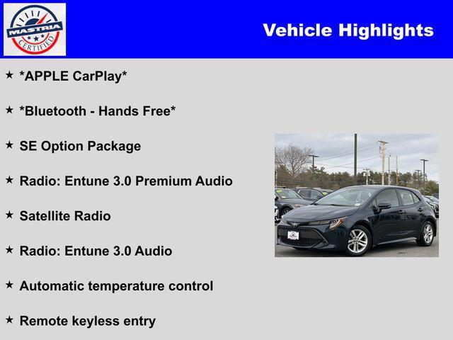 used 2019 Toyota Corolla car, priced at $13,800