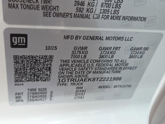 new 2026 GMC Sierra 1500 car, priced at $49,625