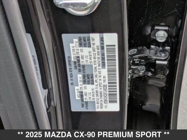 new 2025 Mazda CX-90 car, priced at $48,280