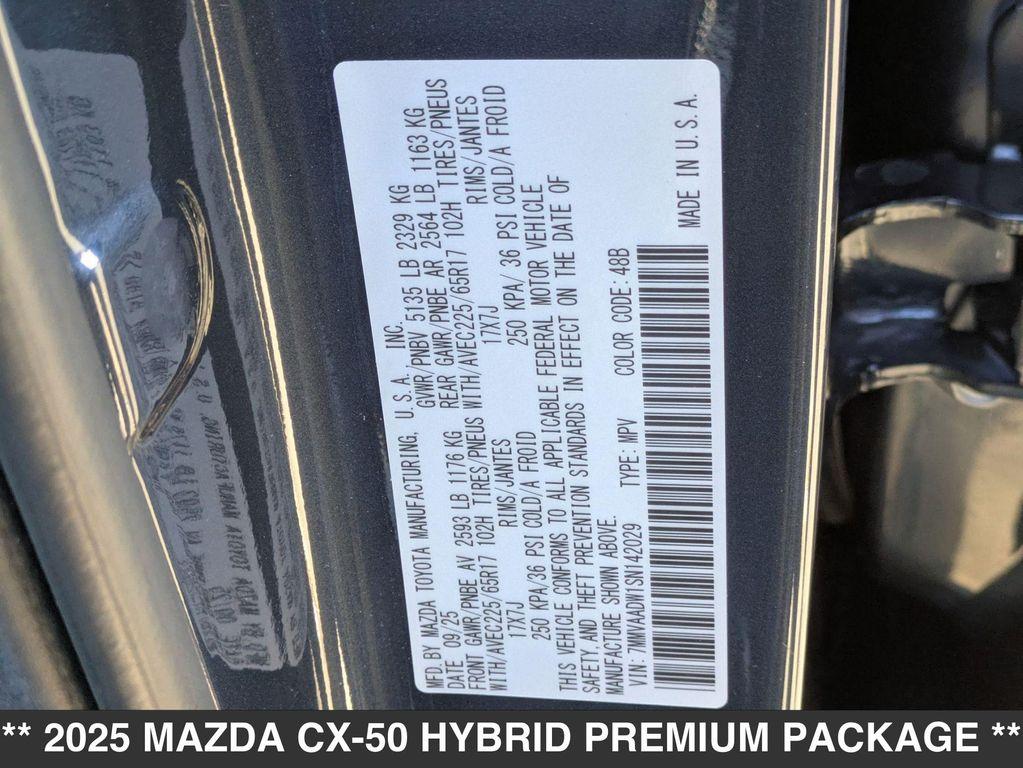 new 2025 Mazda CX-50 Hybrid car, priced at $39,780