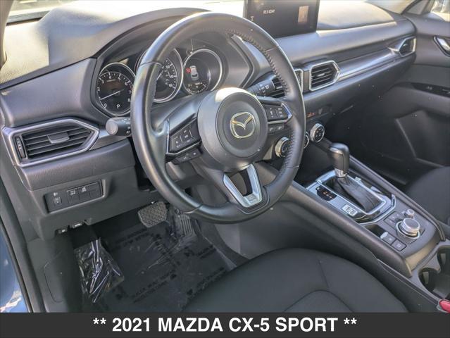 used 2021 Mazda CX-5 car, priced at $23,700