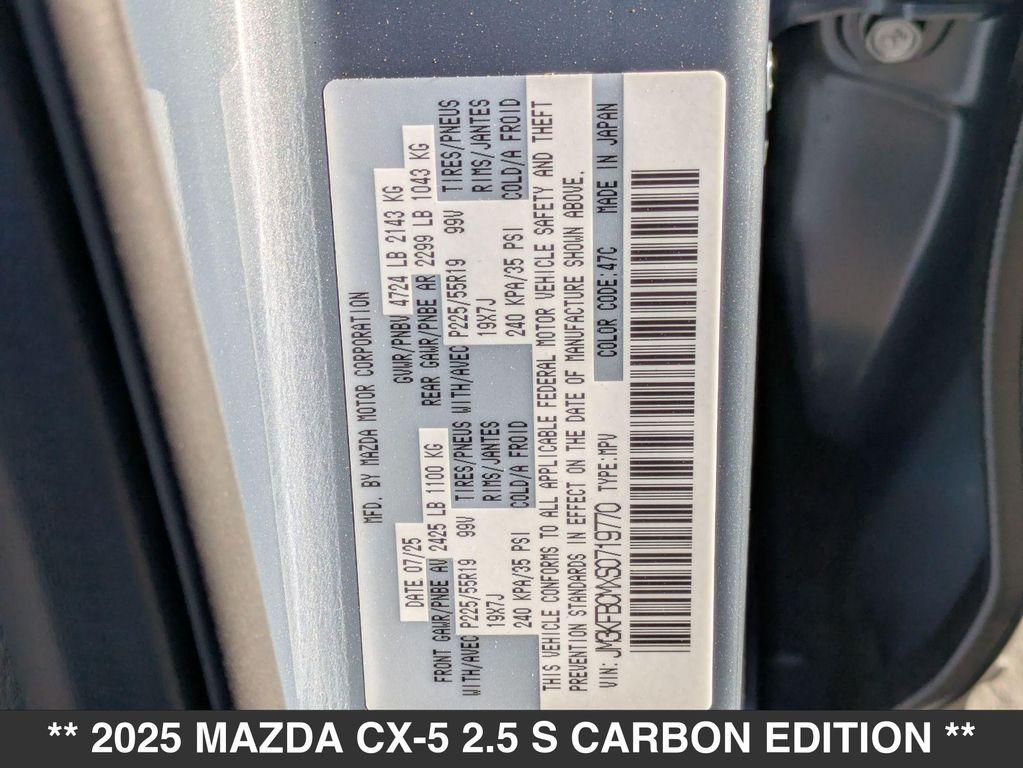 new 2025 Mazda CX-5 car, priced at $34,900