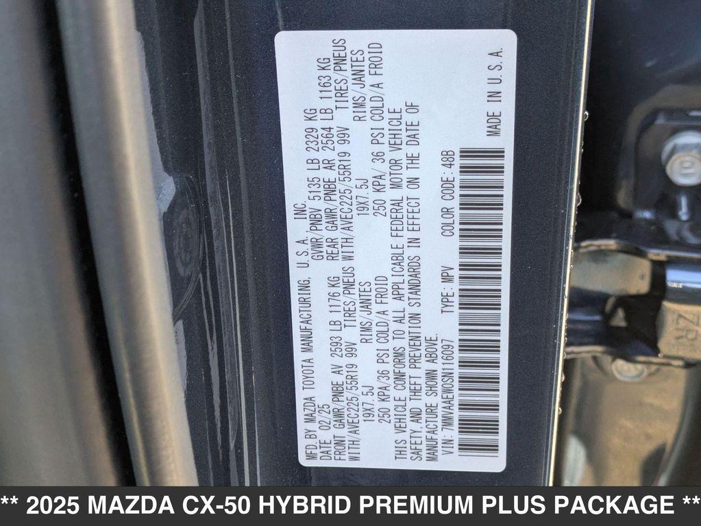 new 2025 Mazda CX-50 Hybrid car, priced at $42,455